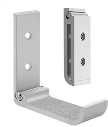 Foldable Wall Mount Headphones Holder, Headset Wall Hanger, Aluminum Wall Mount Hook, Hold Up to 1KG with 3M Tape