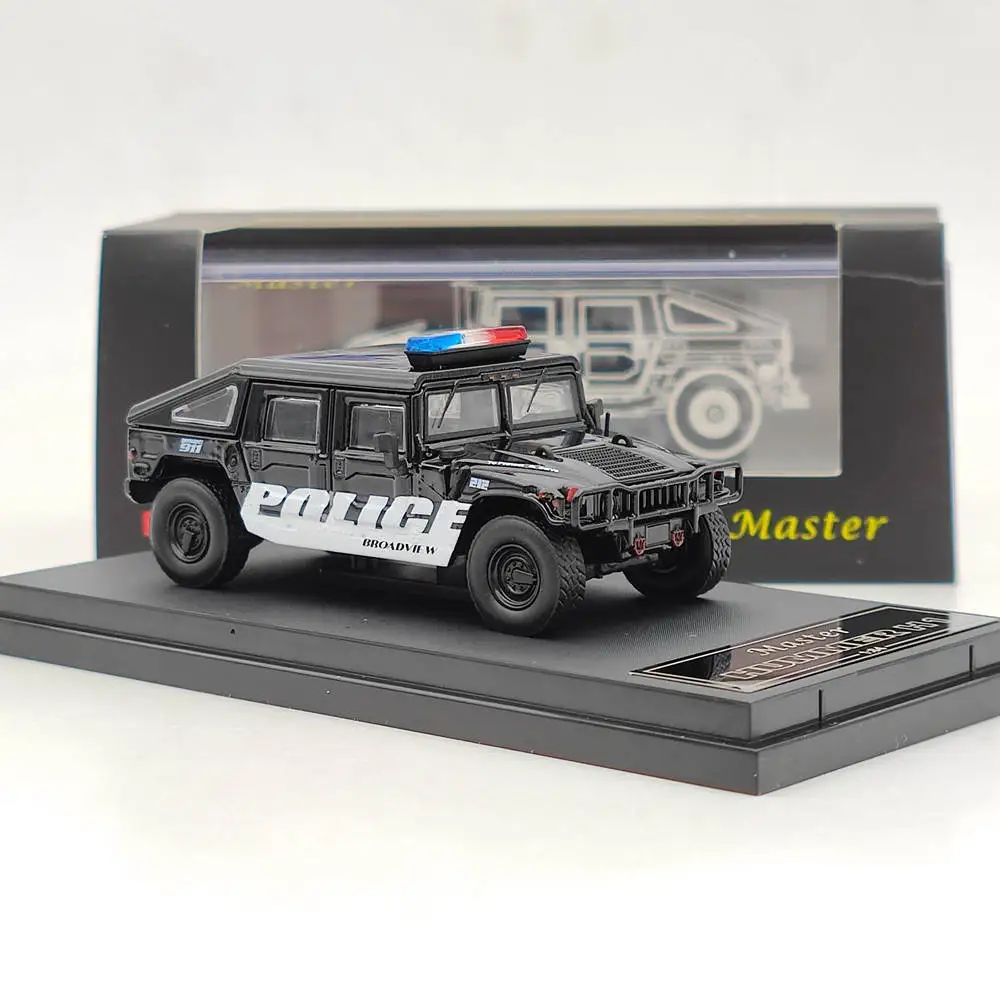 1/64 Master H11999 SUV Military Exquisite Diecast Toys Car Models Miniature Collection Gifts