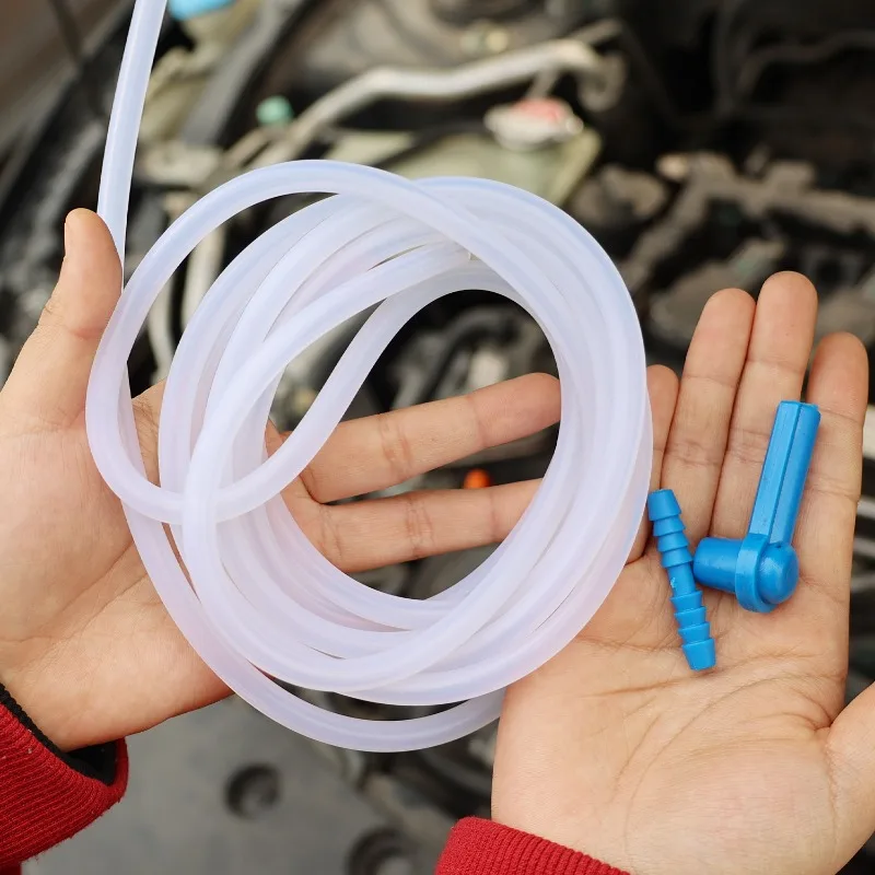 Auto-Bremsflüssigkeitsöl-Austauschpumpe mit 50 cm Ölpumpschlauch, leer, abgelassenes Kit, Entlüfter, Auto-Bremsöl-Anschluss, Ölfüllung