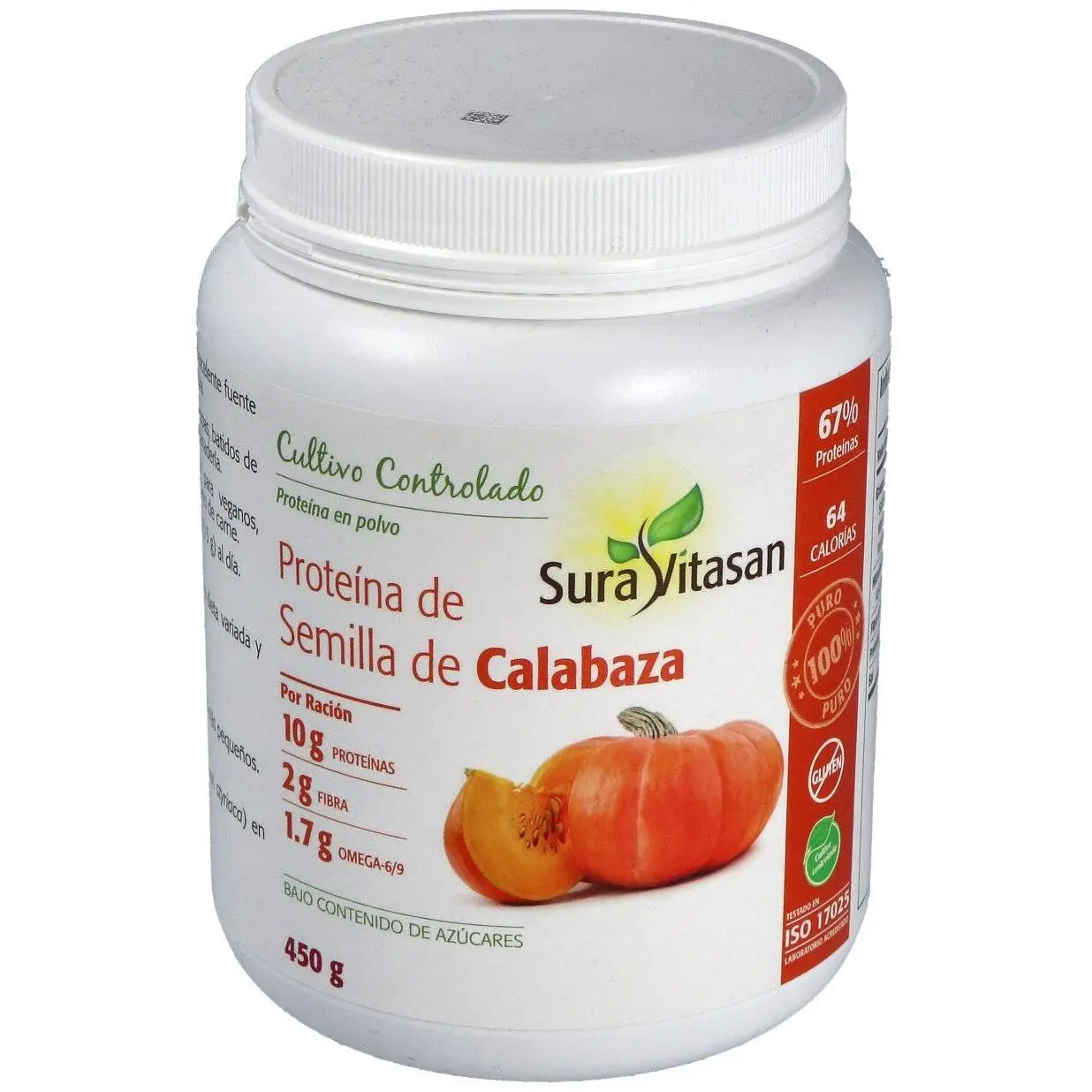 Sura Vitasan Proteina De Semilla De Calabaza 450G