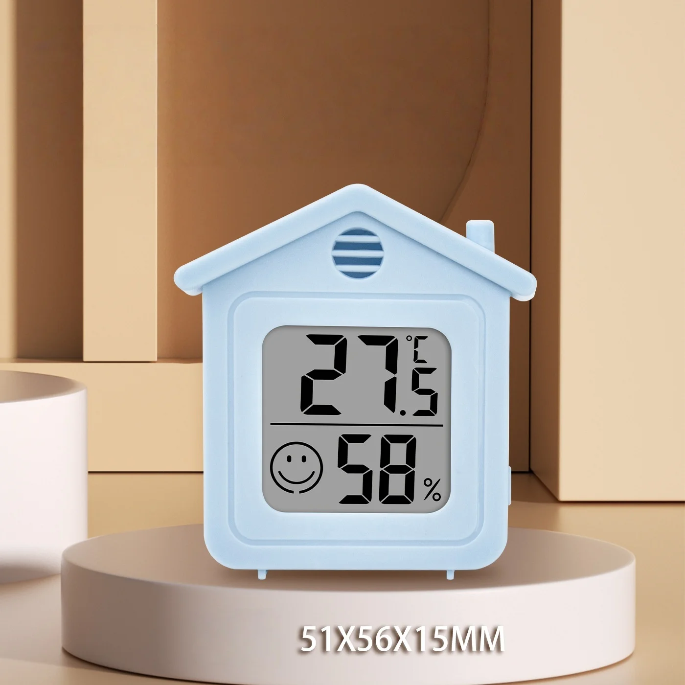 Mini Magnetic Digital Hygrometer Thermometer LCD Electronic Temperature Humidity Meter Hygrometer Indoor Baby Room Thermometer image 6