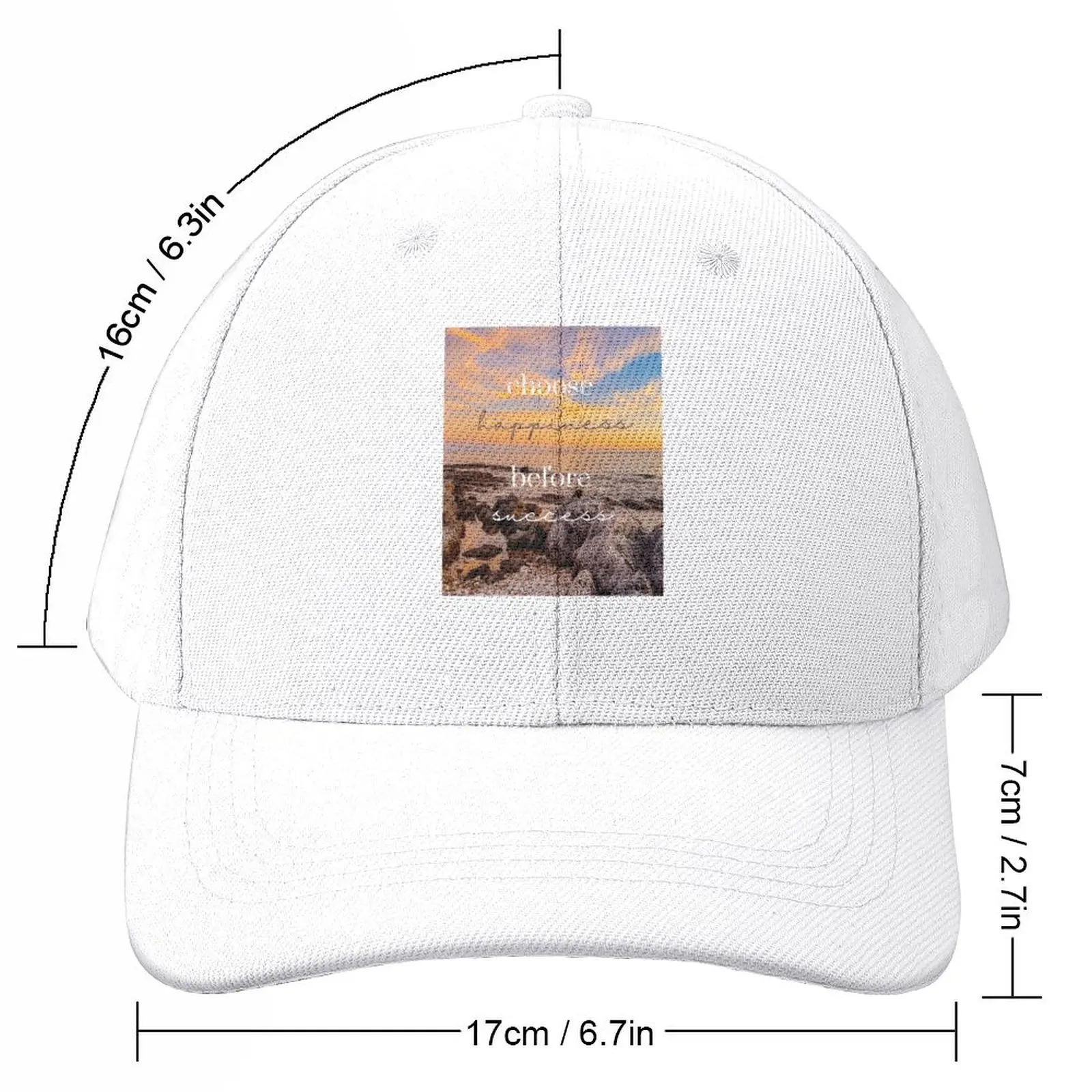 Choose before happiness success Baseball Cap Dropshipping Fishing cap Women's Beach Outlet Men's