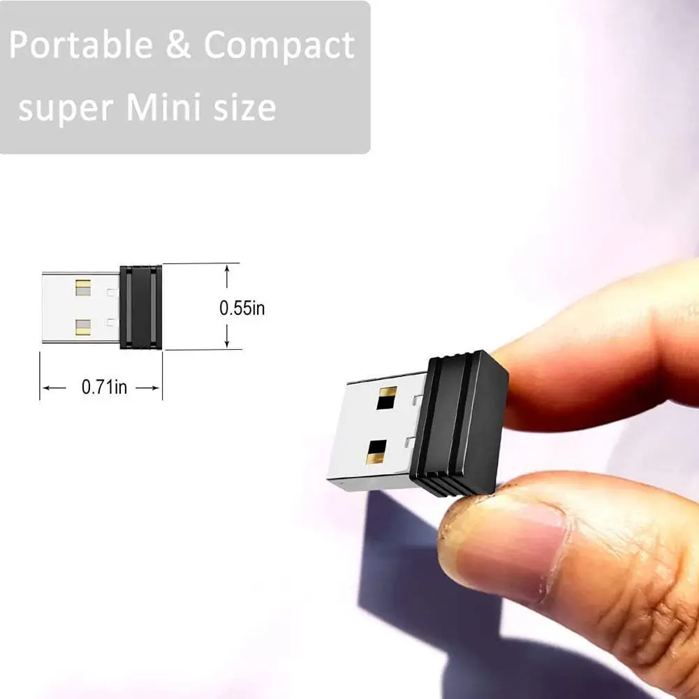 USB Mover Portable Mini Undetectable Automatic Mouse Mover Shaker Simulate For Laptop Keeps Awake L9L8