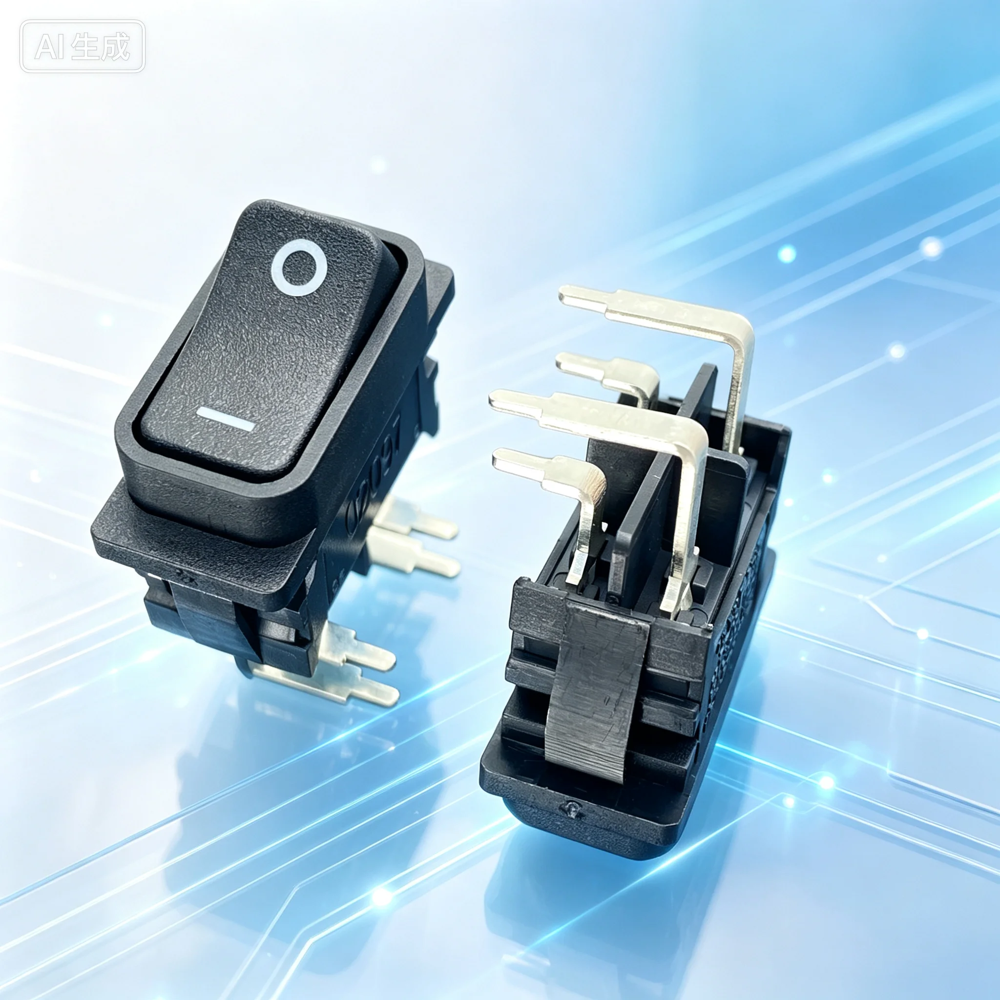 Rocker for 3025 4 Pin 2 Position 16A Switch  5pcs