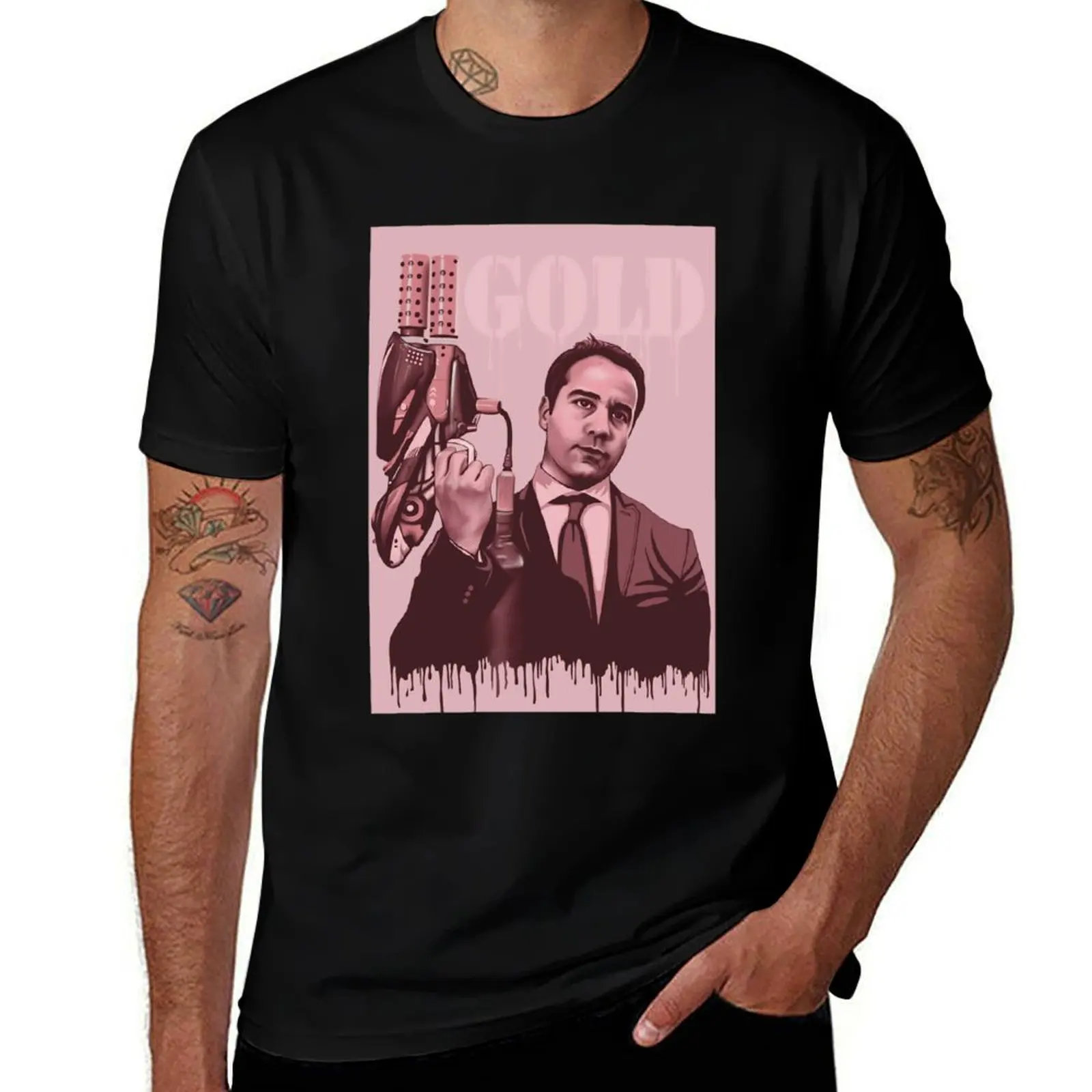 Ari Gold Entourage Canvas Print \t T-Shirt Art Pattern Printed Casual Top