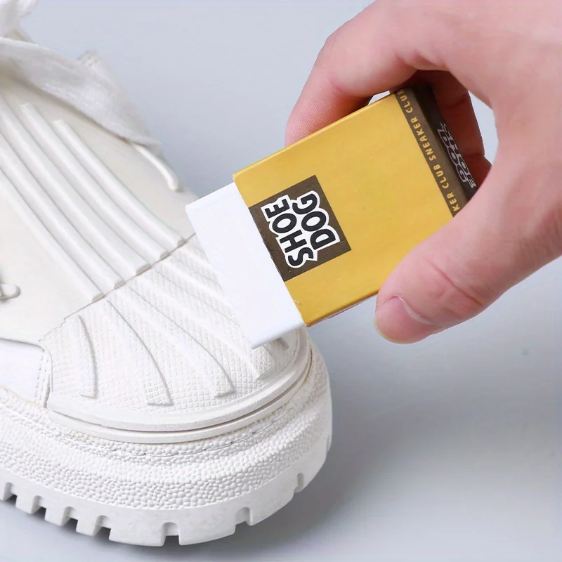 1Pc Sneaker Cleaning Eraser, TPE Suede Leather Shoe Cleaner, No Water Required, Portable Shoe Care Stain Remover Tool