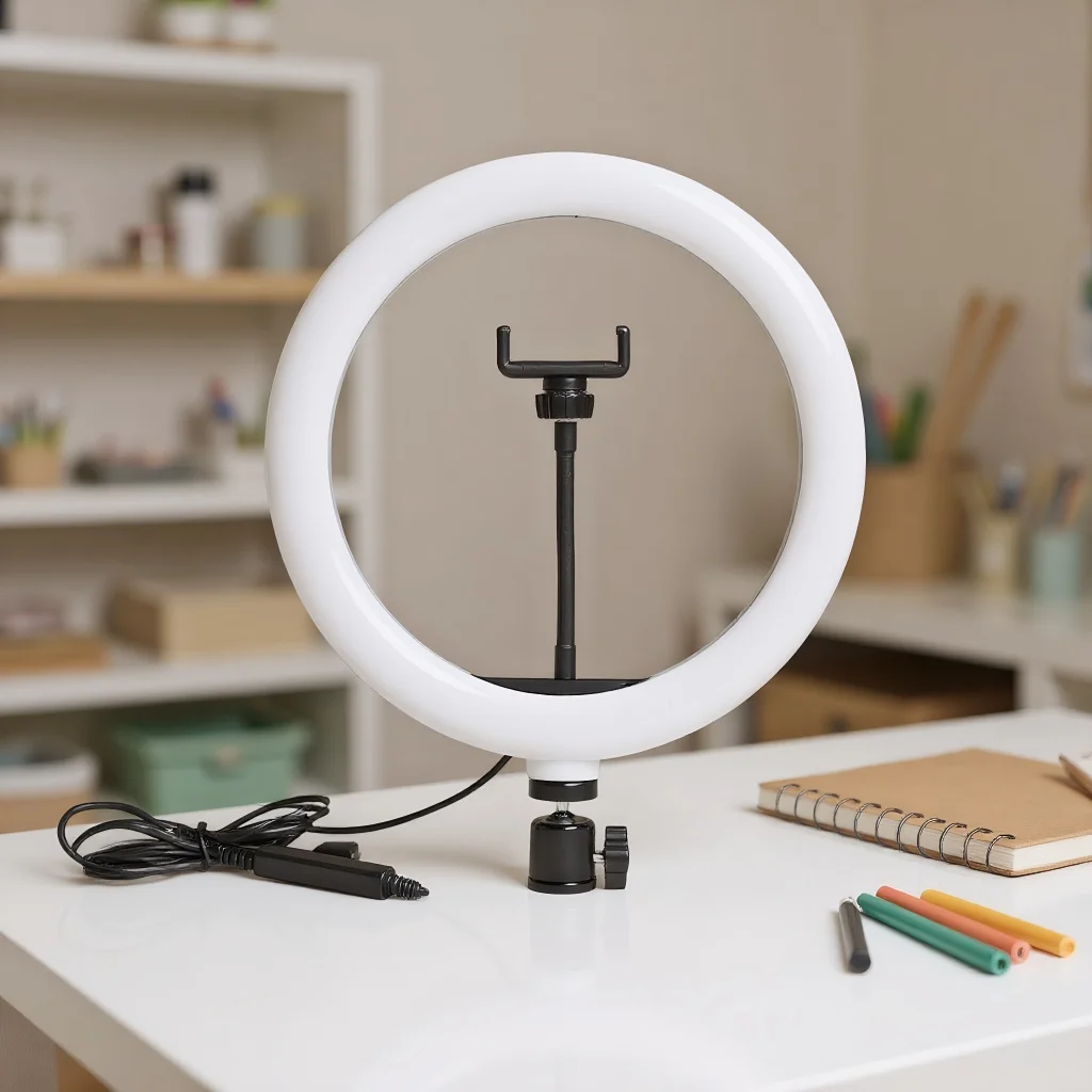

10 Inch Selfie Ring Light Photography Fill Light LED Ring Lamp Ring Light for Video Recording Live Broadcast Selfie LED Lamp
