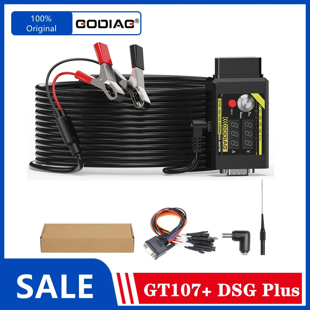 GODIAG GT107+ GT107 plus DSG plus gearbox datový adaptér pro benz/bmw DQ250 DQ200 VL381 VL300 DQ500 DL501