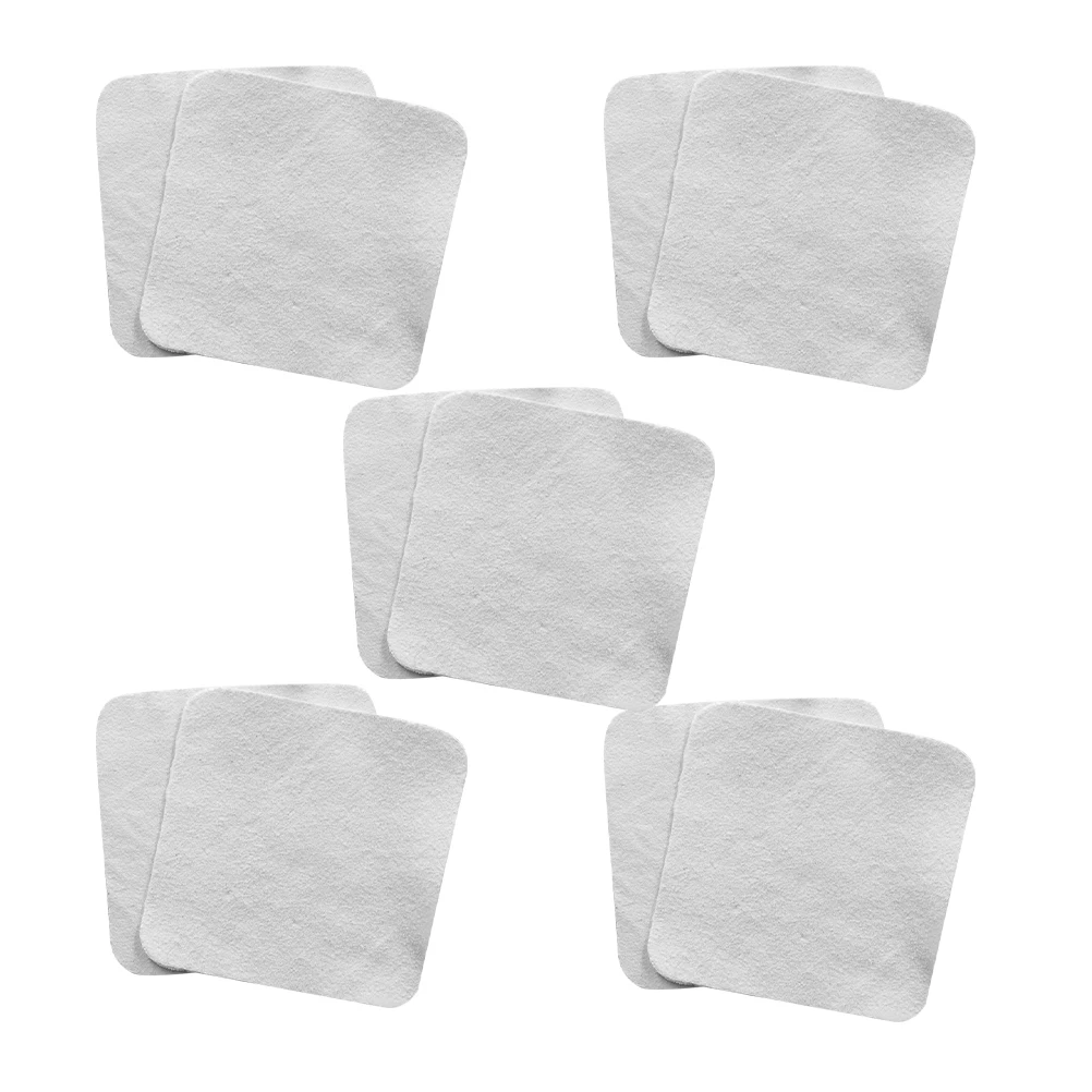 

10pcs Jewelry Cleaning Cloths Polishing Wipes Soft Portable Cleaner for Pearl Jade Small Accessories Polishing for Jewelry
