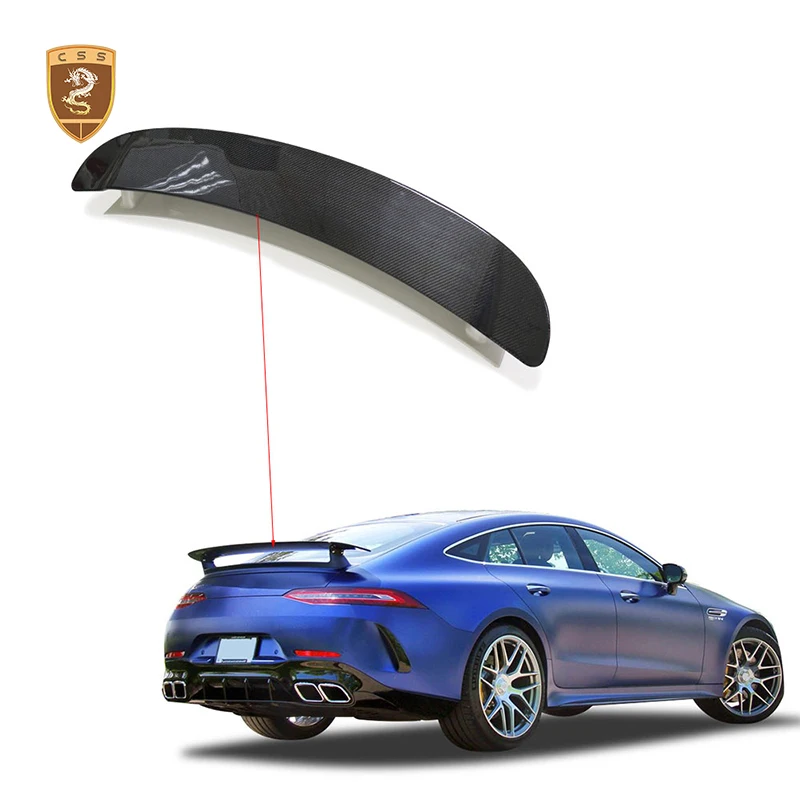 

Спойлер в стиле GT63 для Mercedes-Benz GT50/GT53 (4-дверный), карбоновый, для задней крышки багажника, гоночный, декоративный элемент