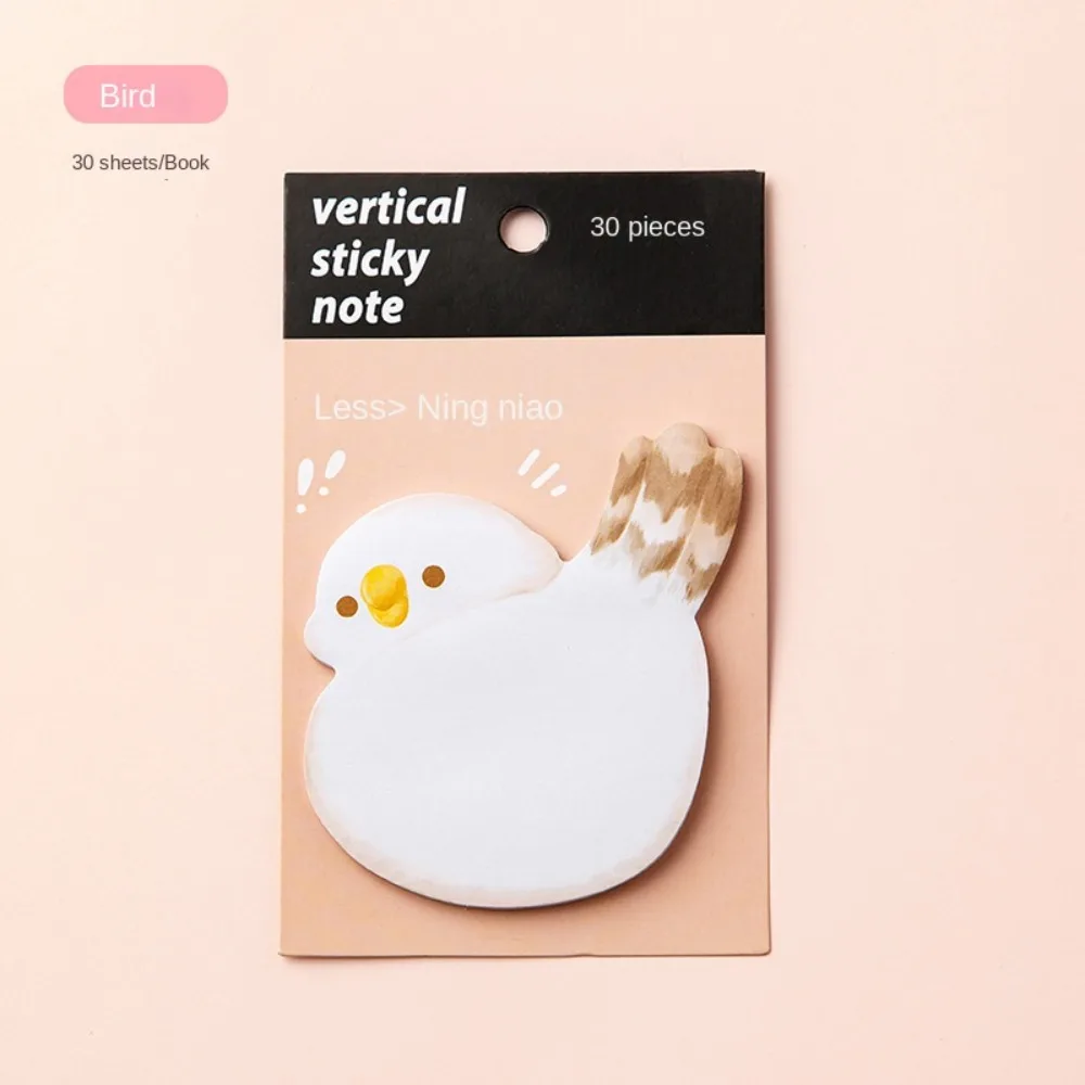 Scrapbooking ha pubblicato Memo Pad Cartoon Animal Notepad Cute Ins Message Paper Stationery