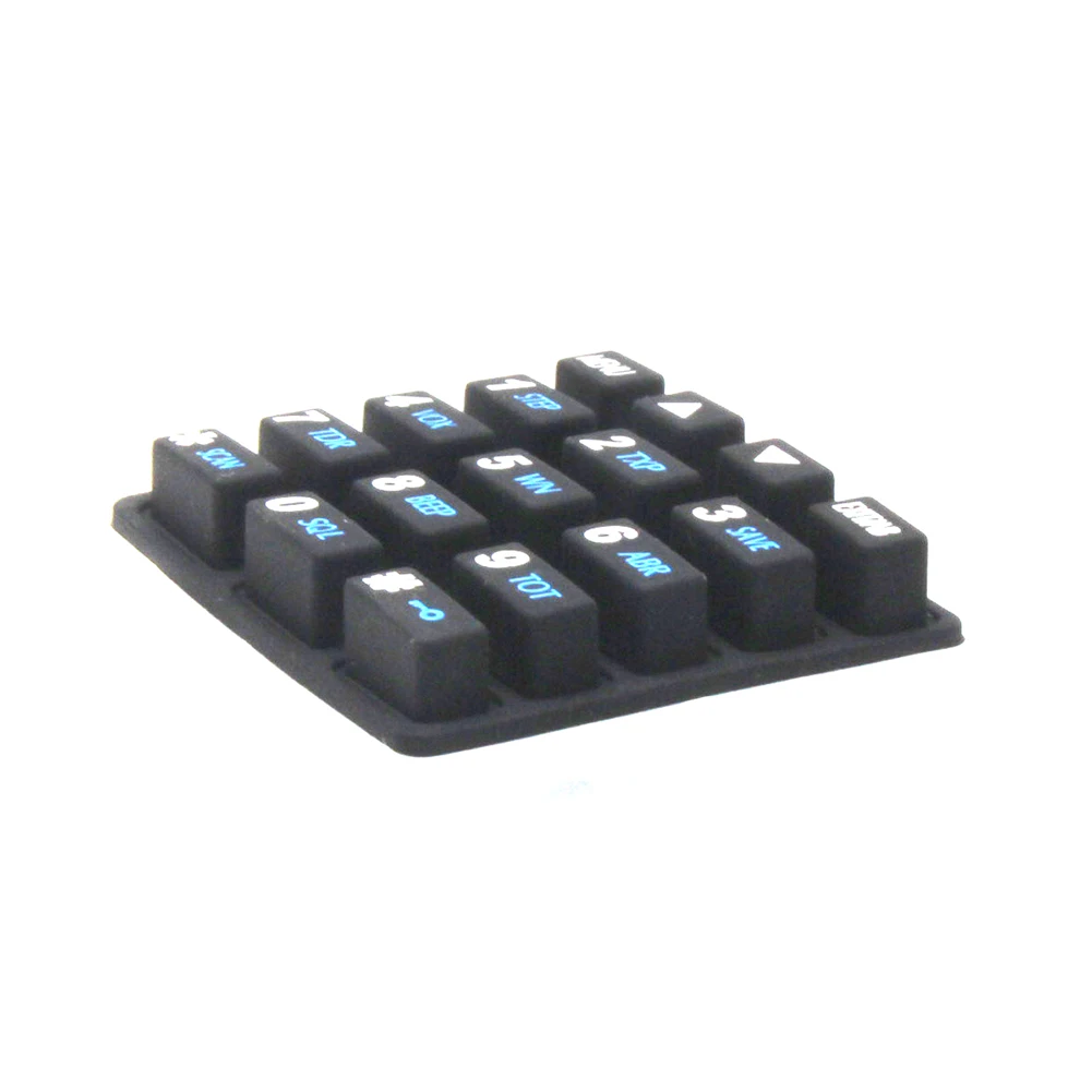 Silicone Numeric Keypad Keyboard Replacement Parts Digital Keyboard Accessories Two Way Radio Keyboard for Baofeng -82 -82HP