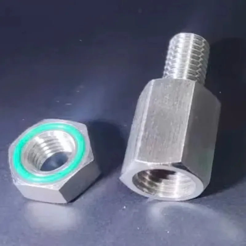 Airtight exhaust vacuum valve, sealed cabin, stainless steel threading, hollow screws and bolts, underwater robot ROV
