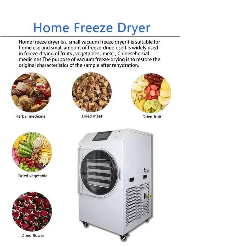 كجم تجفيف منزلي مجفف ساخن بيع تجميد الخضروات الفاكهة المجففة للأغذية