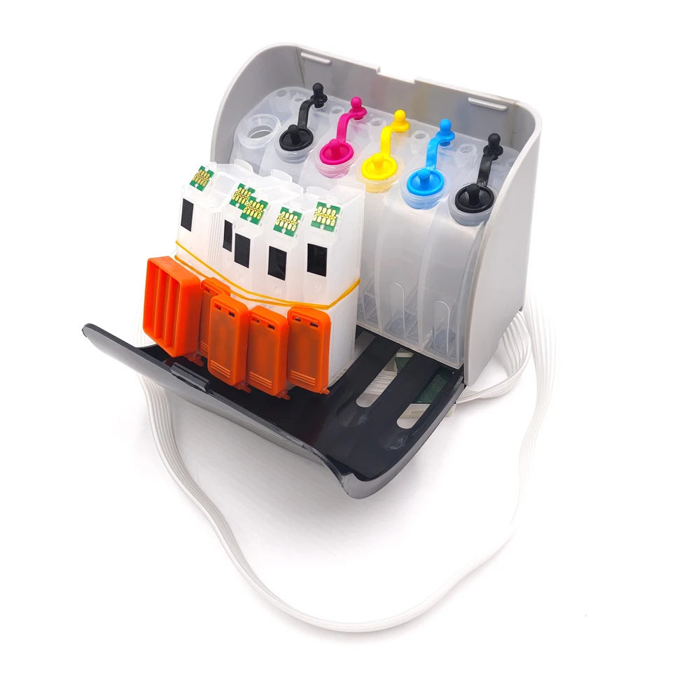 5 Color T3351 T3361-T3364 Ciss System For Epson XP-530 XP-540 XP-900 XP-630 XP-635 XP-645 XP-830 XP-7100 Printer With ARC Chips