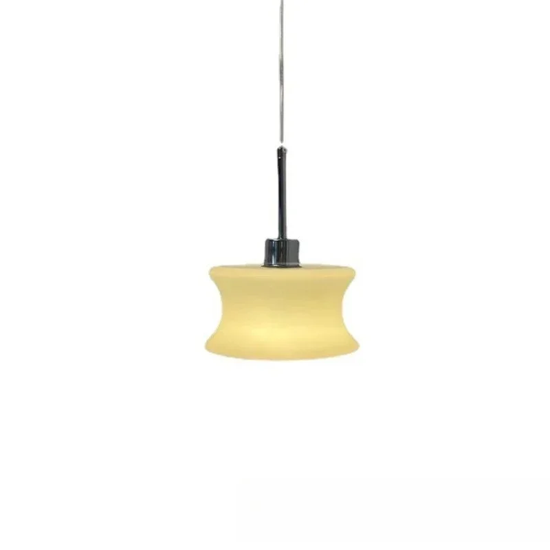 French retro medieval glass chandelier, bay window single-headed balcony