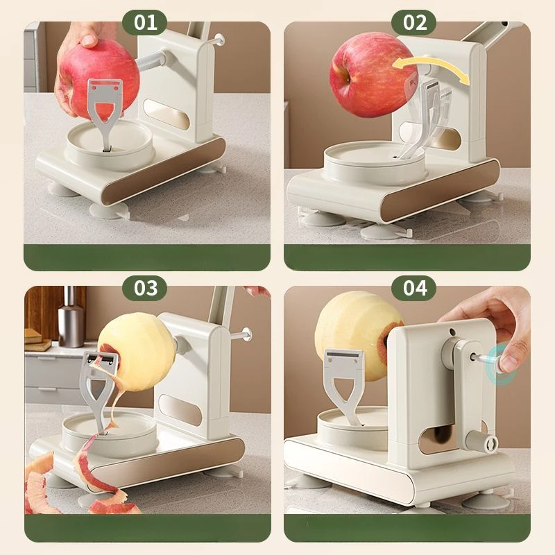 Quick Automatic Peeler Simplicity Household Kitchen Fruit and Vegetable Hand Peeler Scraper To Remove The Peels Tool Sucker Base