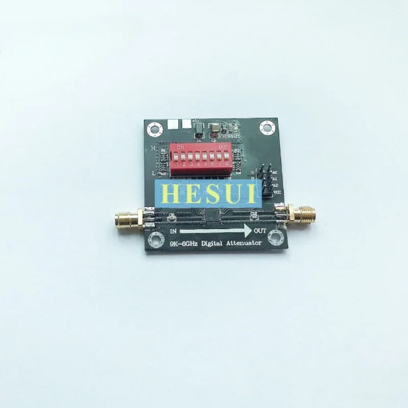 9K-6GHz RF programmed attenuator Digital with adjustable attenuation 7bit control 31.75dB