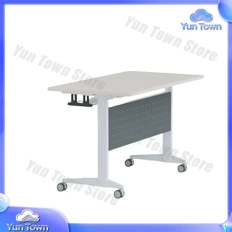 Folding Conference Table for Office Meeting Room Training Classroom Study Desk Movable Free Combination Negotiation Table
