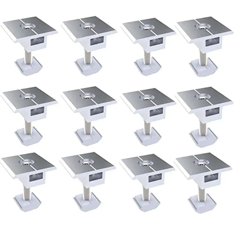 REST Photovoltaic Support Aluminum Alloy Medium Pressure Block Slider 40Mm for Connecting and Fixing Solar Panels