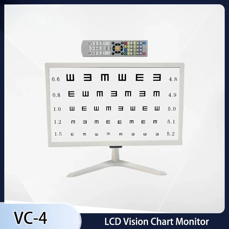 Visual Acuity Chart Monitor VC-4 Lcd Vision Chart Best Selling Optometry Lcd Chart Monitor
