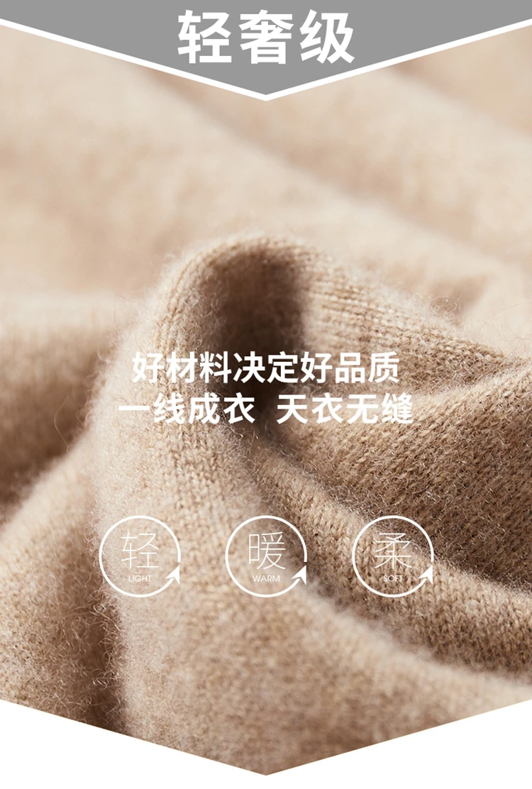 DjzDsm 100% Merino Wool Men's One-piece Ready-to-Wear Hoodie Knitted Sweatshirt Autumn Winter Casual Large Top Long Sleeved