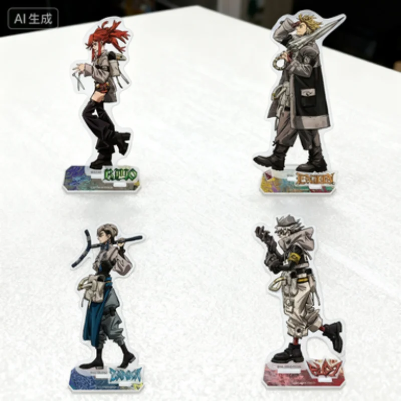 

Anime Manga Gachiakuta Riyo Jabber Rudo Enjin Acrylic Stand Model Plate Desk Decor Collection cosplay fans gifts