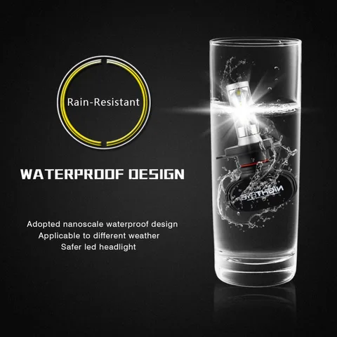 Nighteye LED фары H4 H7 H8 H9 H11 8000LM 50W 6500K — детальный вид товара