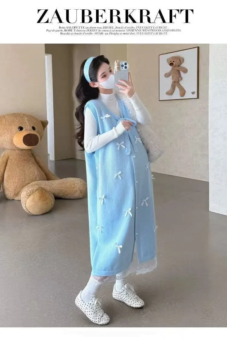 

Вязаные платья без рукавов: элегантные женские весенние платья с воротником-стойкой, в стиле преппи, с бантом, вязаные топы-халтер, разноцветные, фактурные, свободного кроя, с узлом