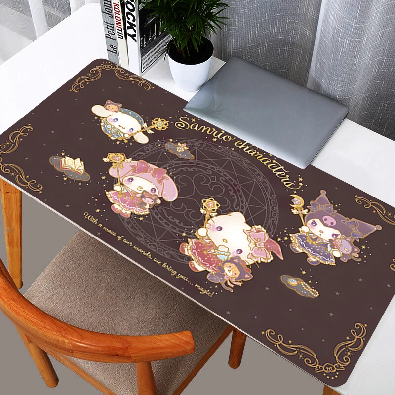 Hello Kitty Mouse Pad durable Kawaii Gaming Accessories PC Computer Keyboard Gamer Desk Mat alfombrilla xxl Mousepad