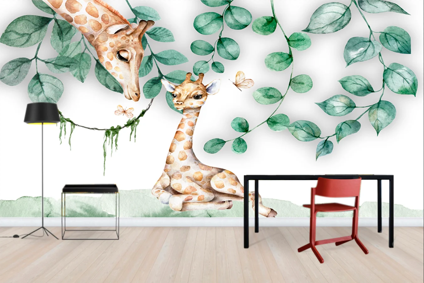 

Custom Large high-definition mural Black and White Mountain Scenery Living room bedroom wallpaper Painting Papel De Parede