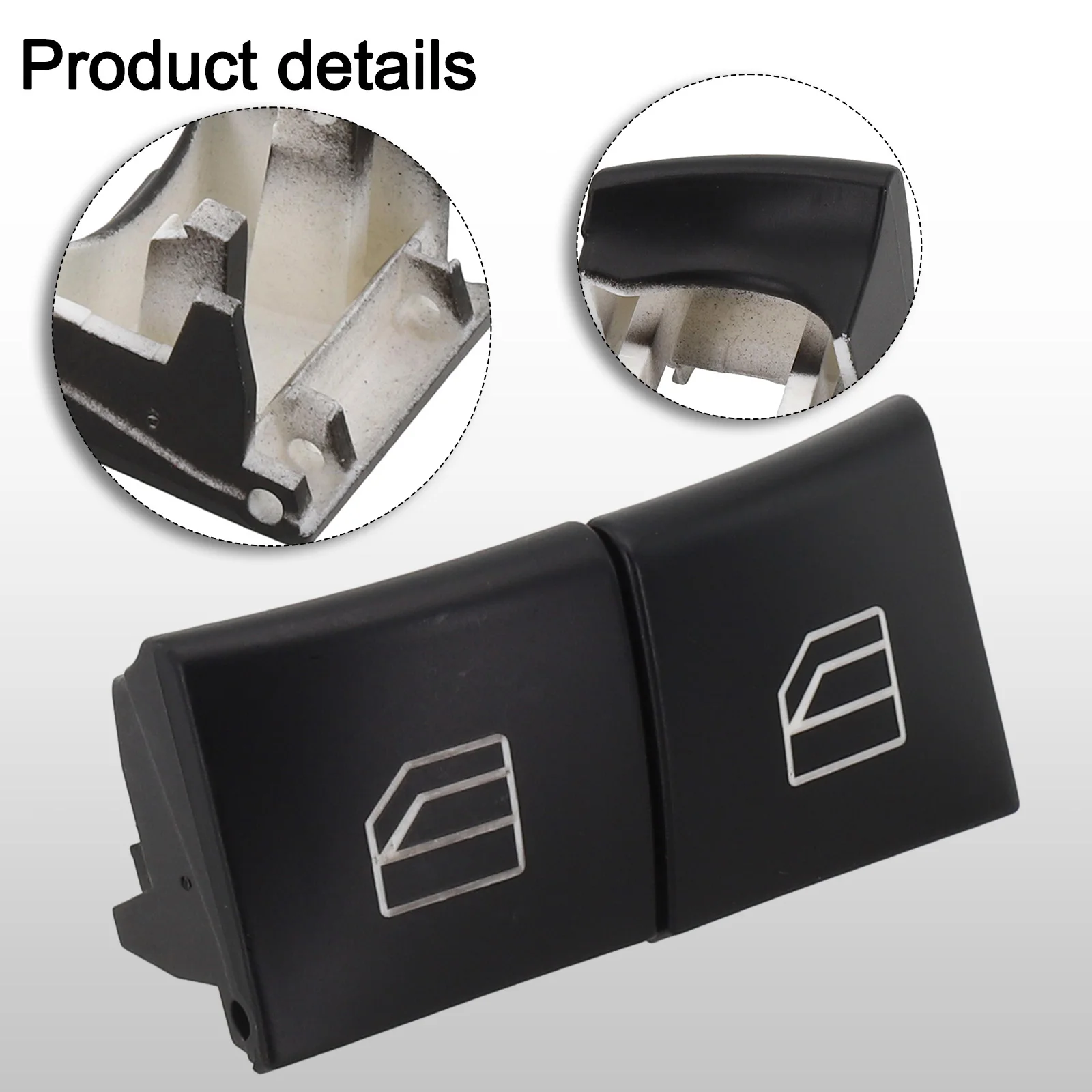 Window Button Cover Window Switch Cap Easy To Install Front, Left Placement OEM Number 2518300290 Top-quality Materials