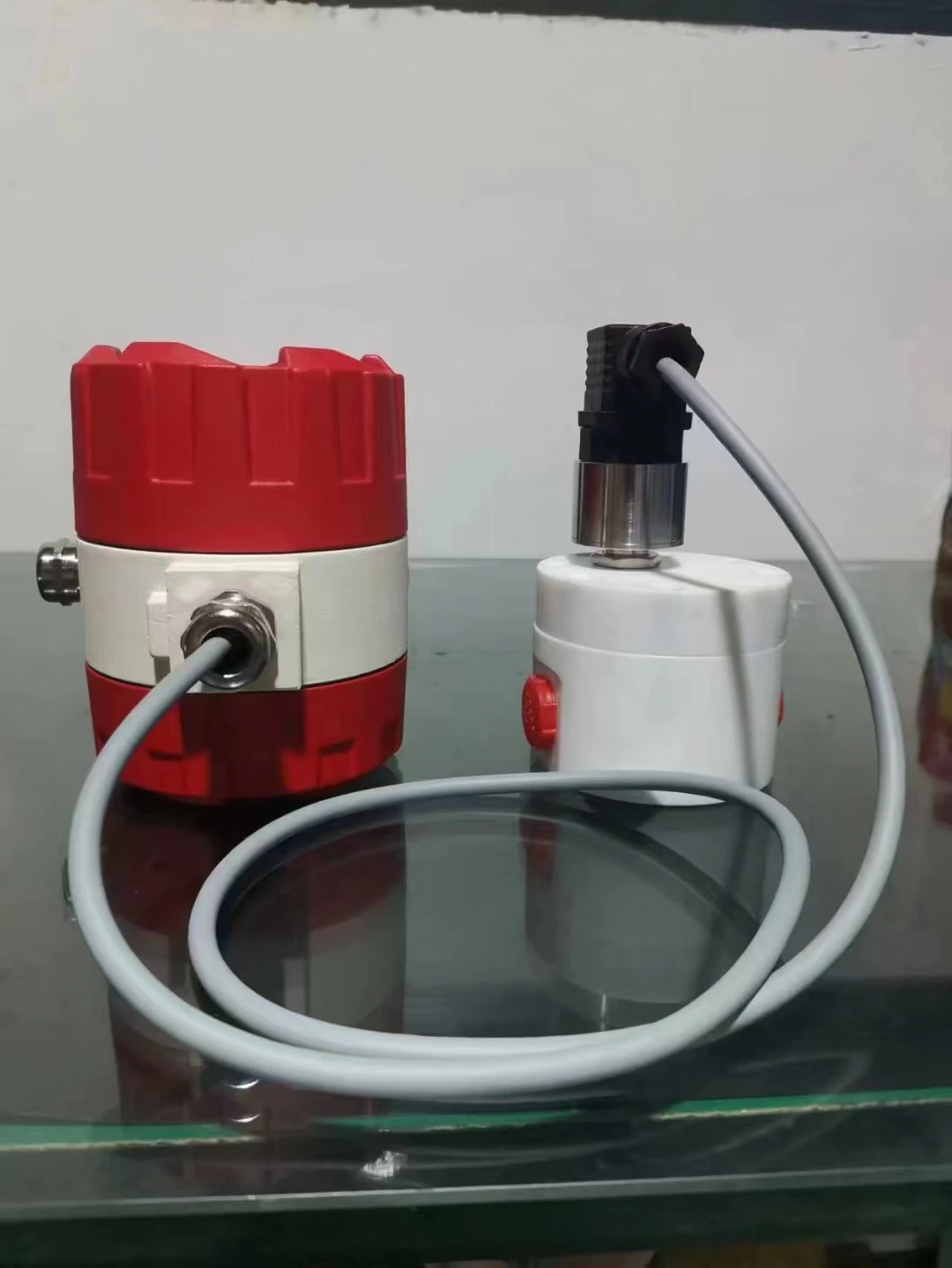 Positive Displacement Oval Gear Flow Meter For Diesel Oil Hydraulic Oil And Resin