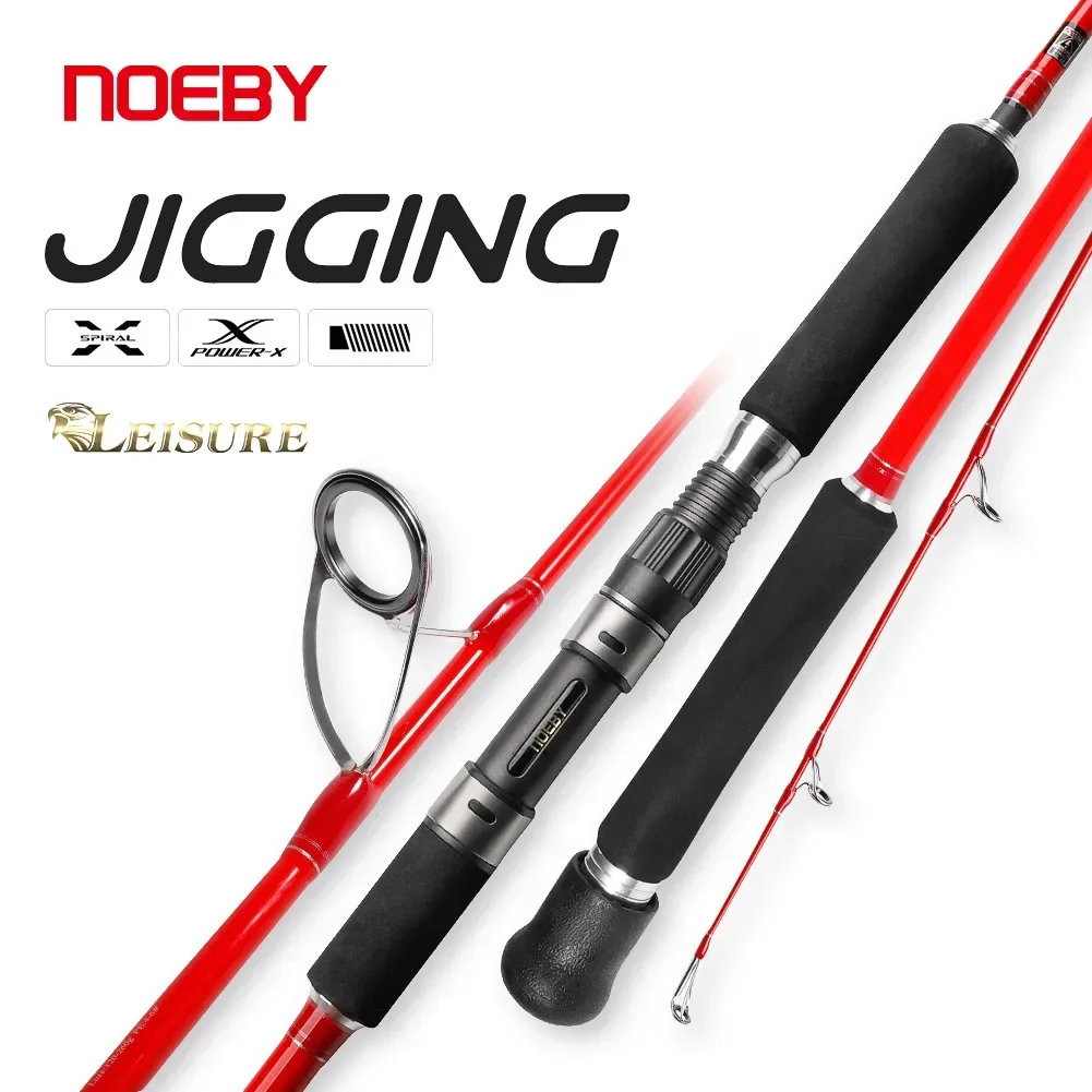 

NOEBY Sea Vertical Jigging Fishing Rod 1.83m Spinning 120-500g Lure Weight M MH Power Big Game for Tuna Marlin Sea Fishing Rods