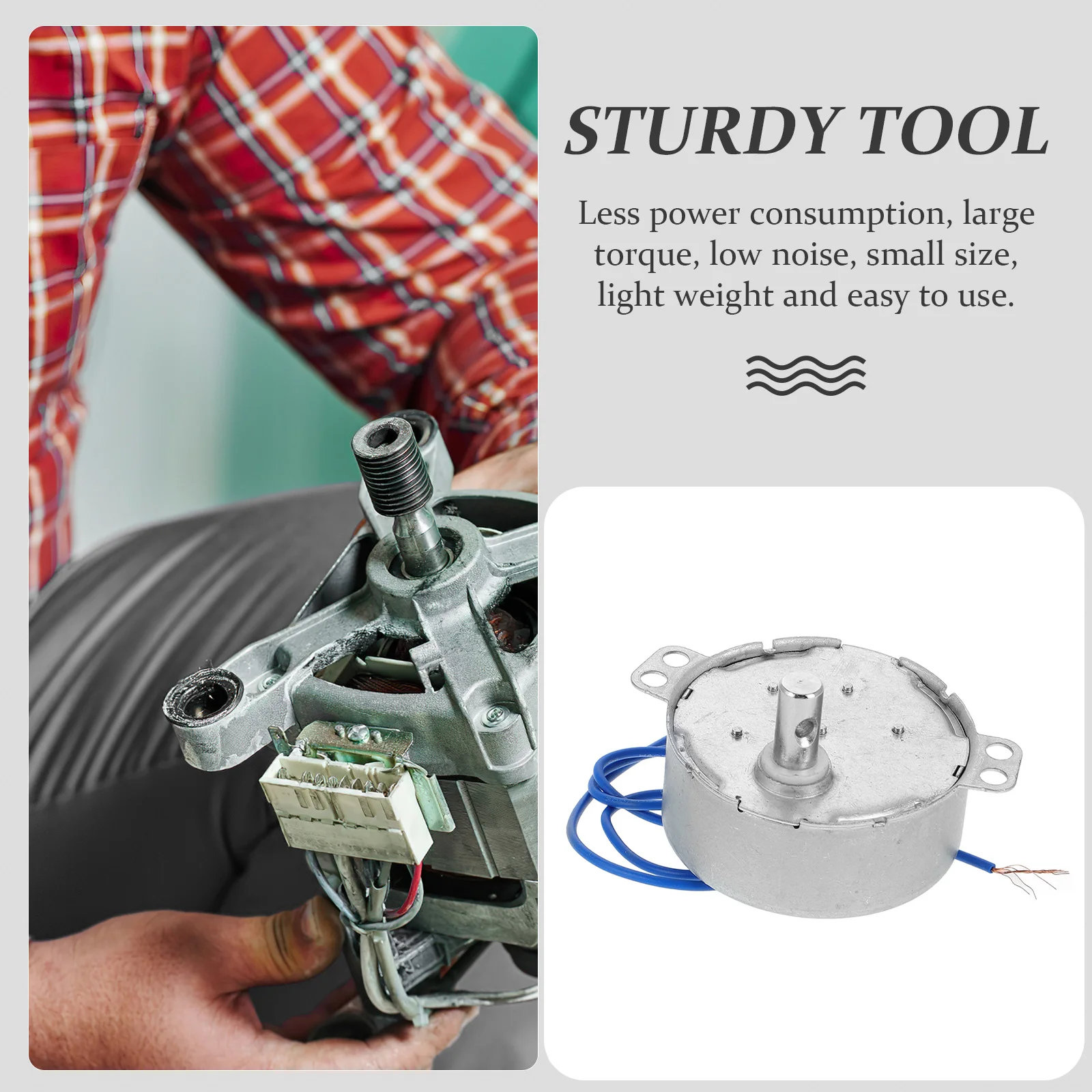 

High Torque Synchronous Motor Electric Copper Fan Turntable Popcorn Machine Decorative Lights Heater Christmas Tree School