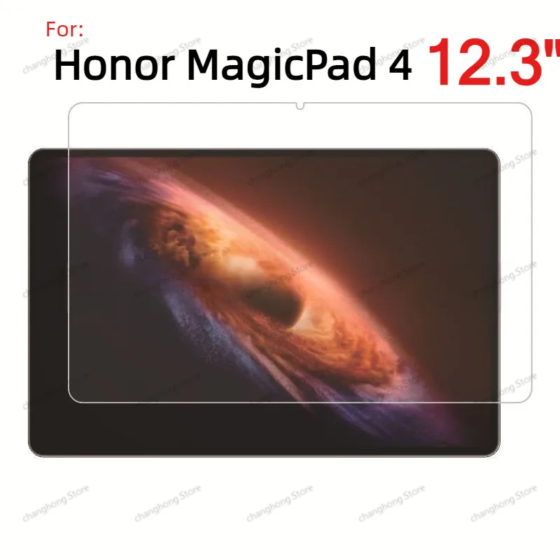 

Tempered Glass Screen Protector For Honor MagicPad 4 12.3 inch 2026 Tablet Proof Protective Film MagicPad4 YLE-W09 12.3"