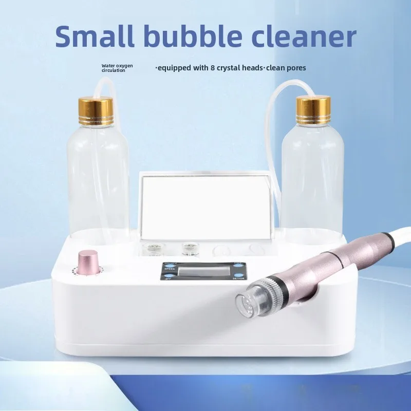 

Ультрамикро-аппарат для ухода за кожей, прибор для чистки лица от черных точек, с функцией циркуляции воды и кислорода, мелкие пузырьки