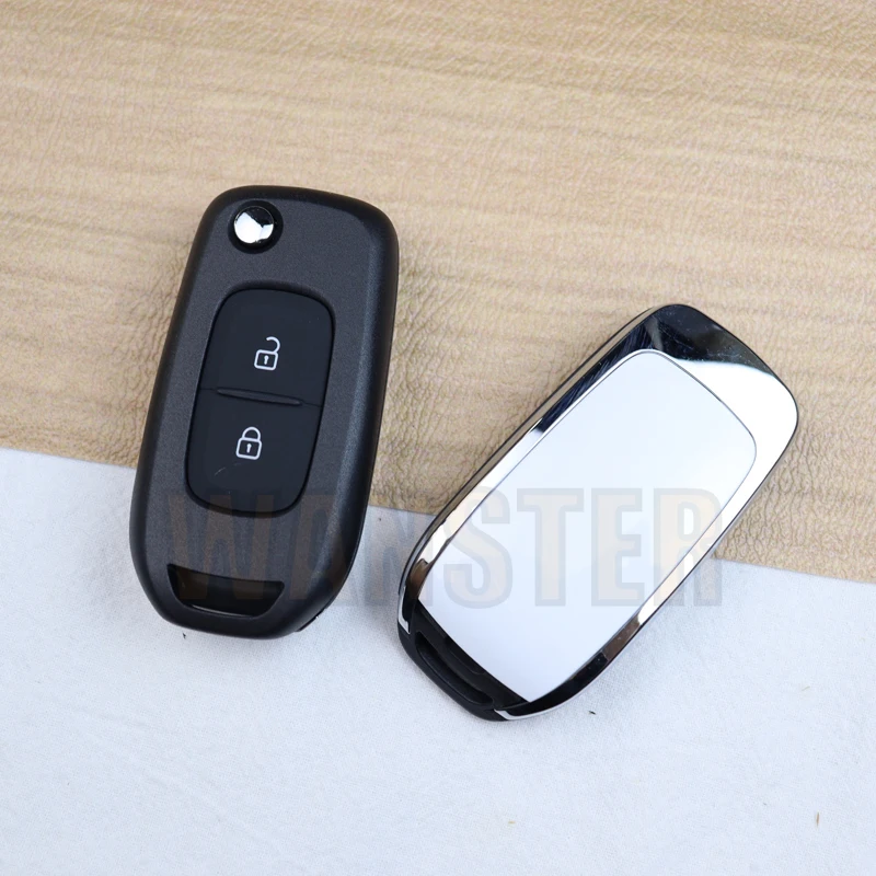 2 3 Button Car Key Fob Case Shell Housing for Renault Clio V 2021 Megane 3 Symbol Logan 2 Sandero 2 Dacia Duster Kadjar Captur