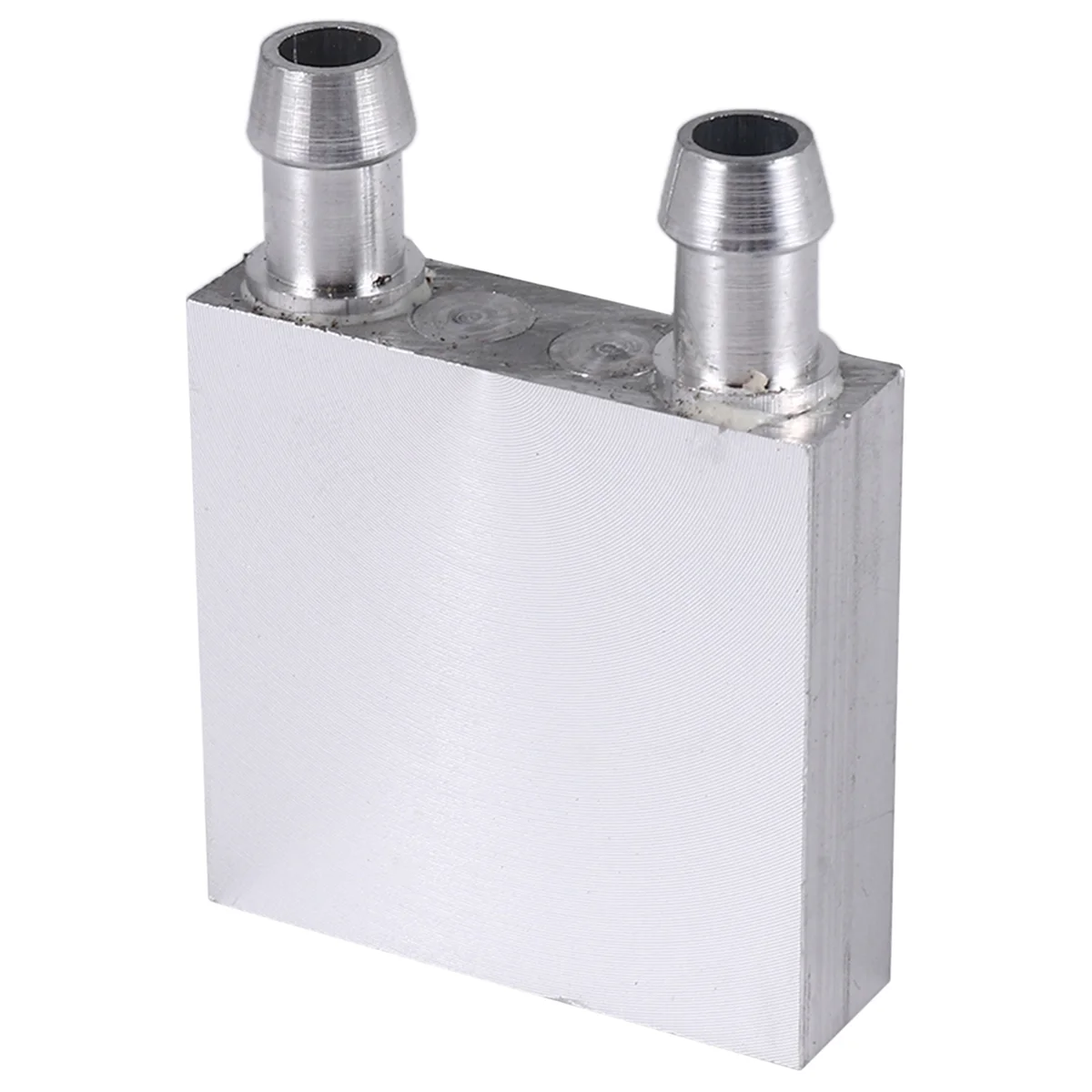 Primary Aluminum alloy Water Cooling Block 40x40mm for Liquid Water Cooler Heat Sink System Silver Use For PC Laptop CPU