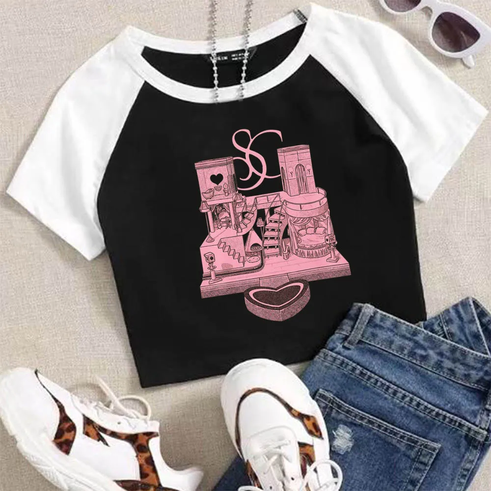 سابرينا كاربنتر هاوس تور 2025 قميص قصير مثير للفتيات بأكمام قصيرة قميص هدية للمروحة #1