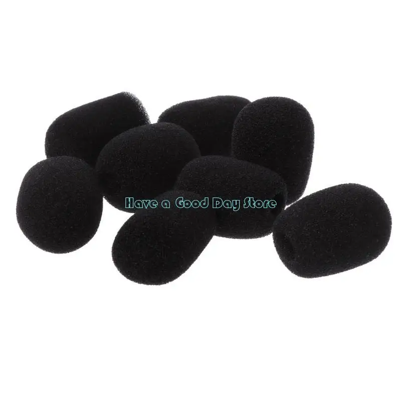 462D 8PCS nghe Lapel Foam Micro Windscreens Lavaliers Covors Phụ kiện mới