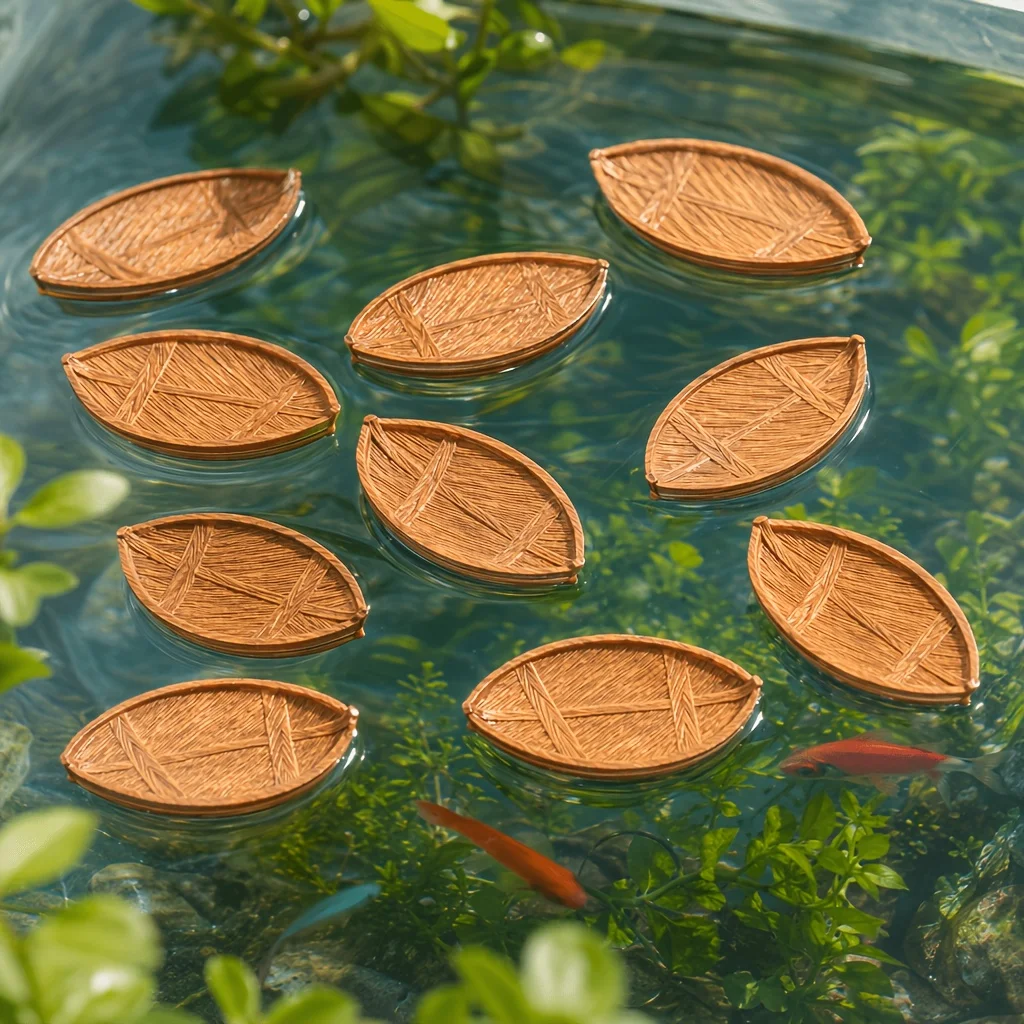 5 Stück Harz-Mini-Boote, schwimmende Aquarium-Dekorationen, Miniatur-Schiff-Ornamente für Fischbecken, Feengarten, Mikrolandschafts-Dekorationen – Detail 3