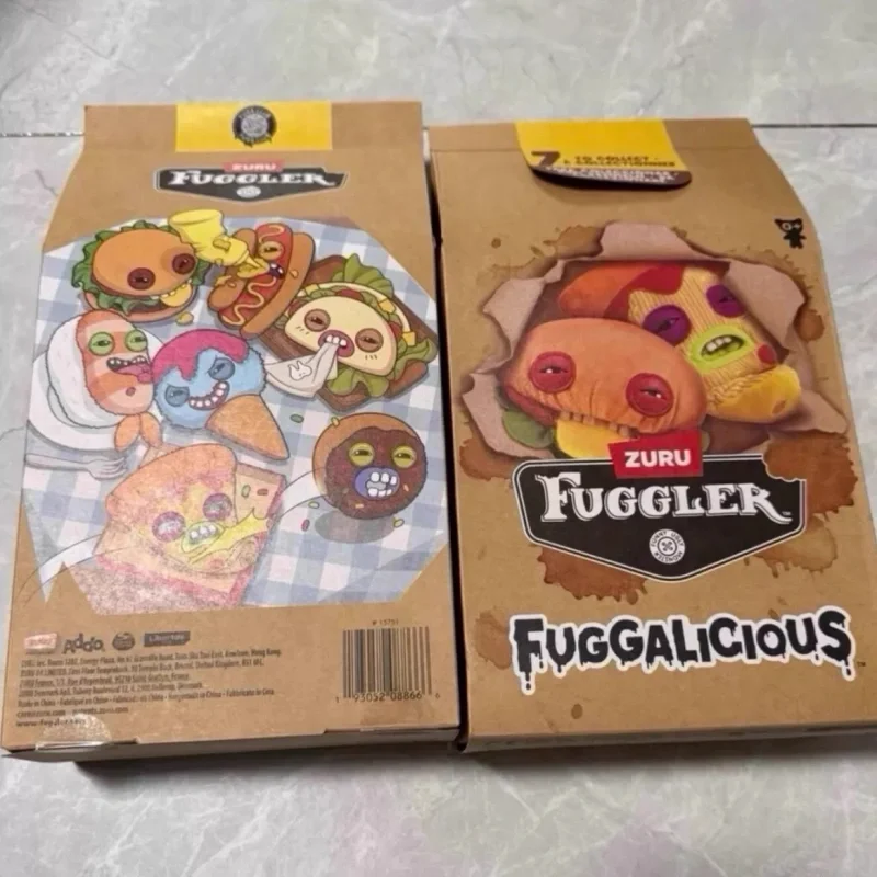 

Коллекционные плюшевые игрушки Fuggler Fuggalicious Series Blind Box: уродливо-милые, необычные фигурки гамбургеров, хот-догов и пиццы – модный подарок для любителей игрушек