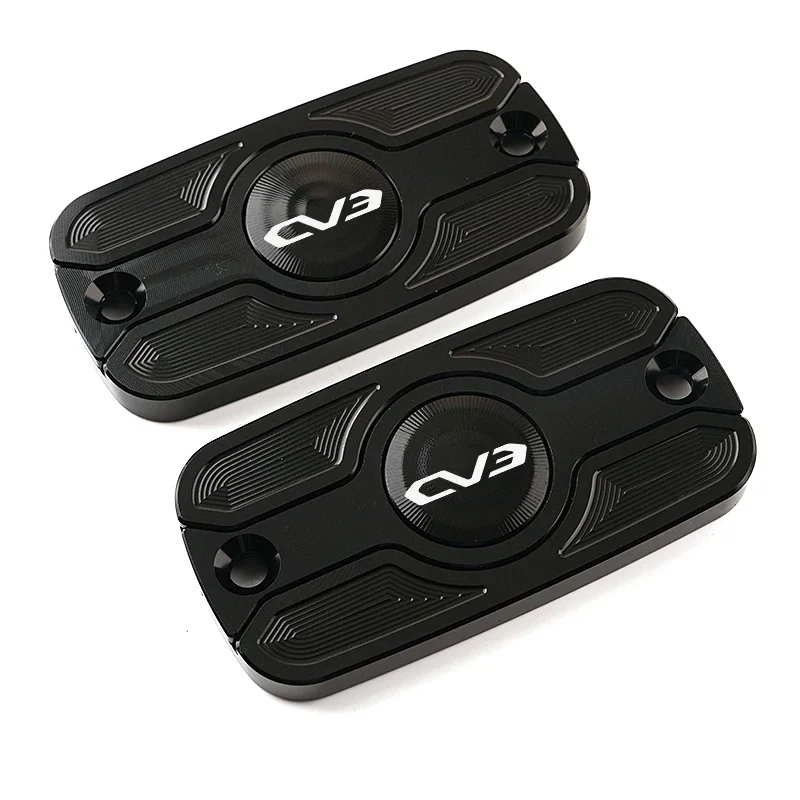 ل KYMCO CV3 550 550CC CV 3 550i 2019-2025 + اكسسوارات دراجة نارية CNC سبائك الألومنيوم سائل الفرامل اسطوانة غطاء خزان غطاء