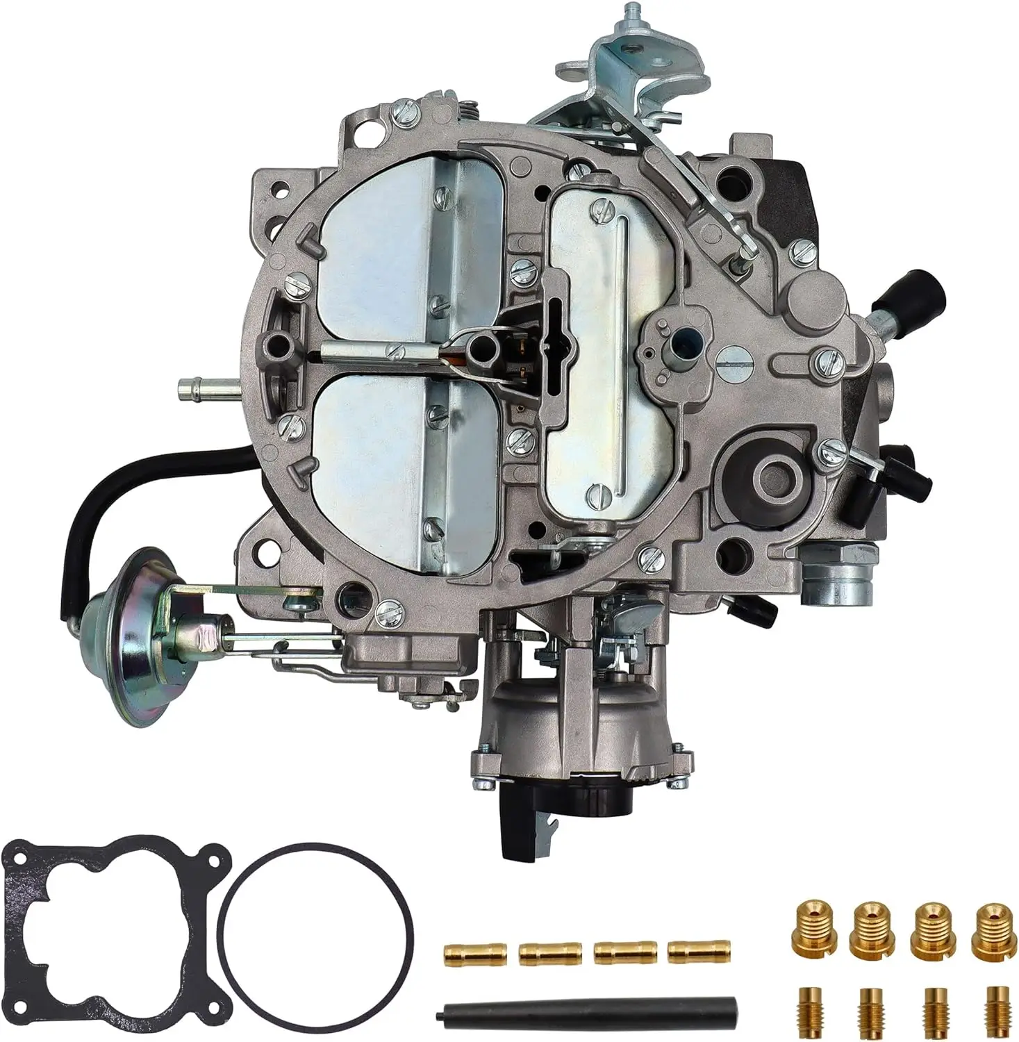 4 Barrel Carburetor for Rochester Quadrajet Carb 4MV 1904R 1906R for GM Chevrolet Chevy Cadillac 1980-1989 with 305-350 c.i Engi