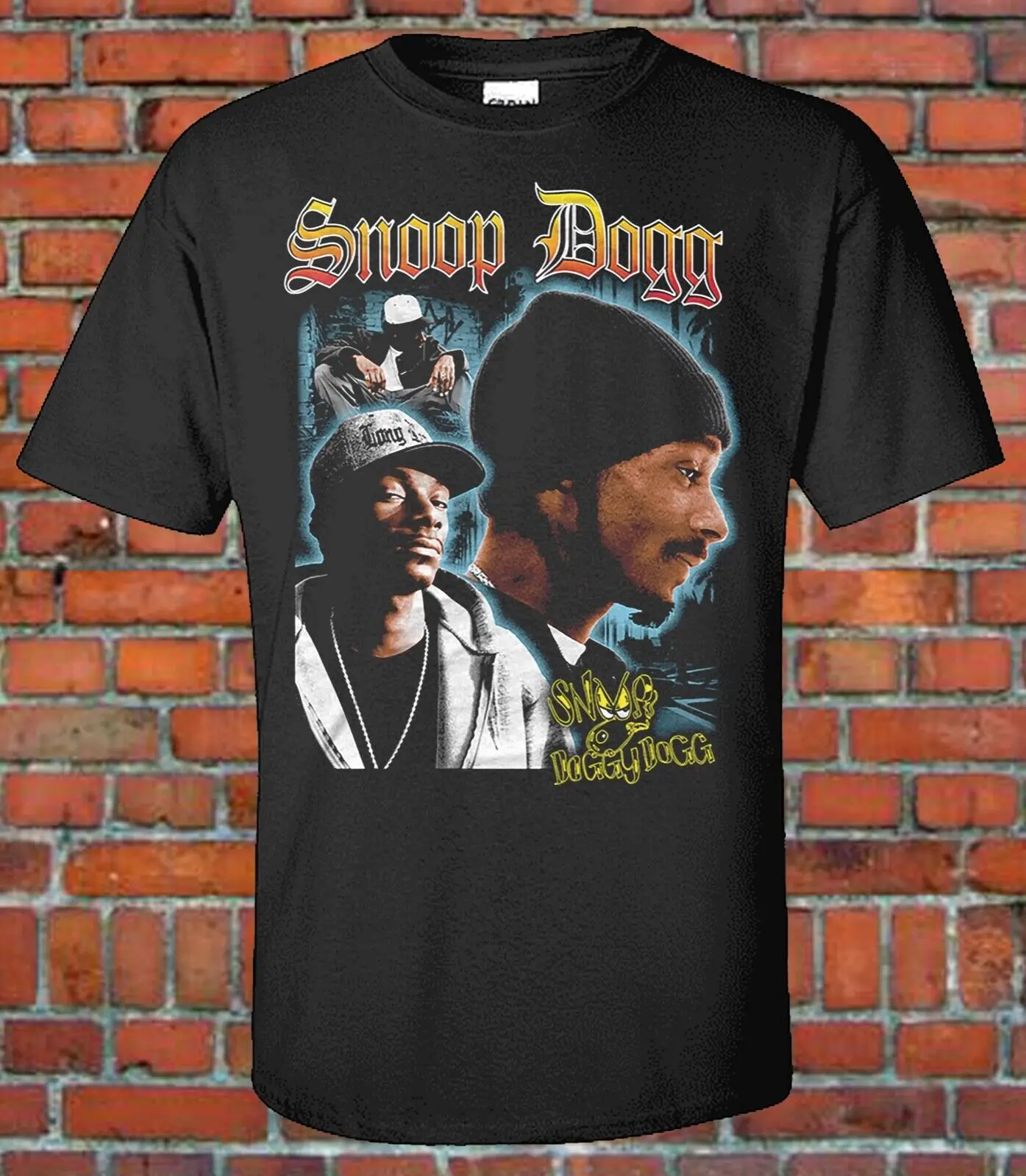 Snoop Dog 90s Style Bootleg Tee Doggy Style Death Row Hip Hop West Coast Music