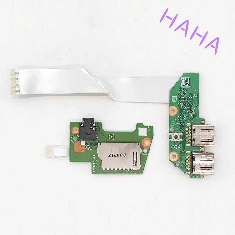 For HP 15-DY 15S-FQ 15-EF 15S-EQ Laptop USB Switch Board With Cable Audio Jack SD Card Reader Board DA0P5DTB8B0 DA0P5FTB6A0