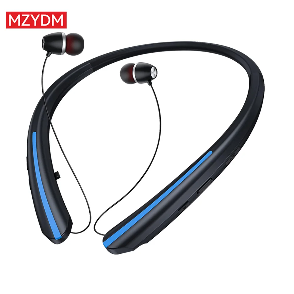 

MZYDM Neckband Bluetooth Headphones HX801 Noise Cancelling Sports Earbuds HiFi Stereo Bass Wireless Headset Waterproof Earphones