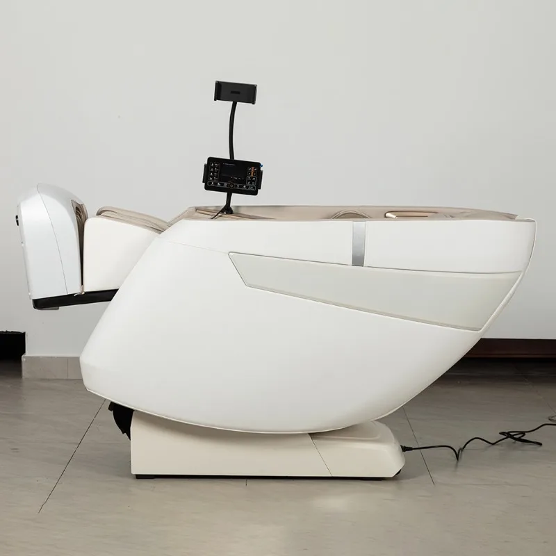 Music SL Rail Thai Stretch 2026 Lounge Heated Luxury Shiatsu 4d Electric zero Gravity Massage Chair Full Body