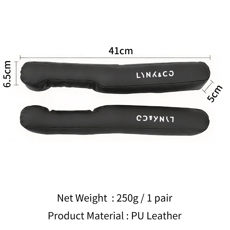 Leather Car Seat Gap Filler Strips Decorative Interior Accessories For LYNK&CO 06 03 05 08 09 01 02 Hatchback BX11 EX11 ZERO view 6